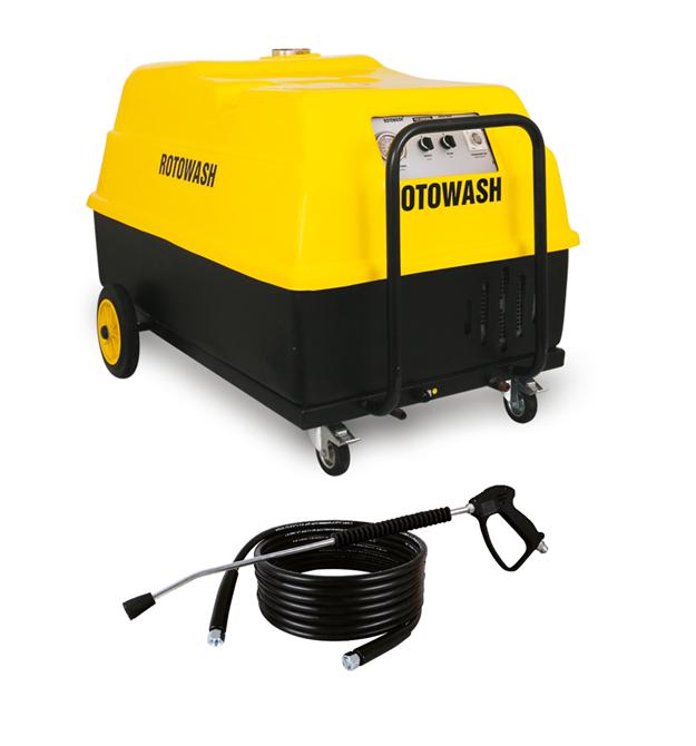 Rotowash HDS Sıcak-Soğuk Turbo Plus Su Jeti Basınçlı Yıkama Makinesi