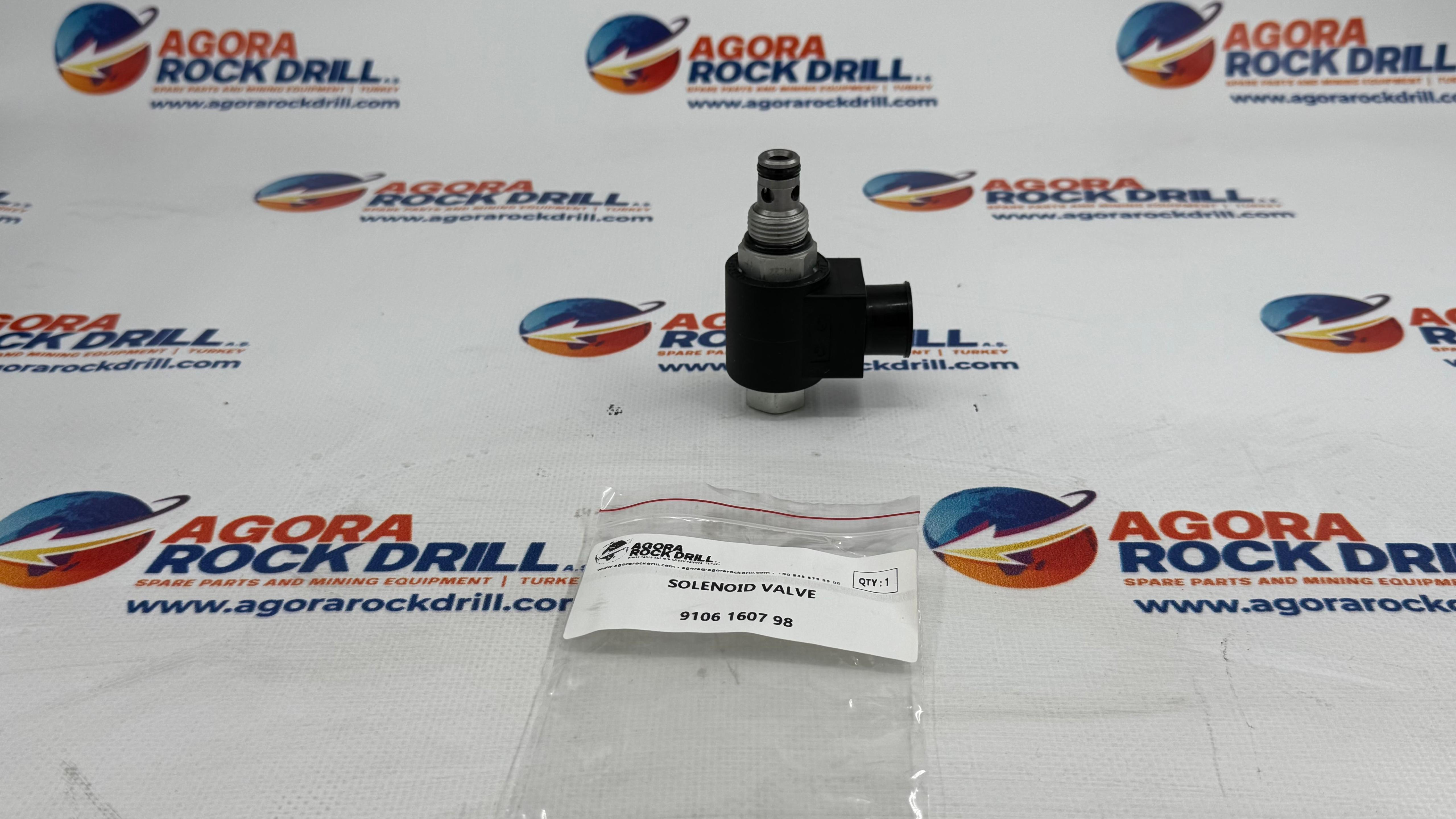 Epiroc - Atlas Copco - Solenoıd Valve - 9106 1607 98 - 9106160798 - 9106-1607-98