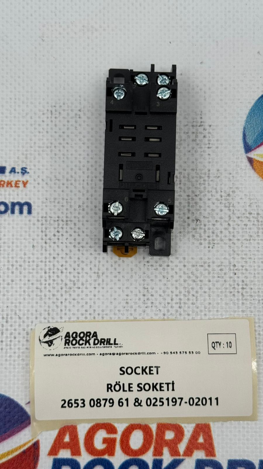 Epiroc - Atlas Copco - Socket - 2653 0879 61 - 2653087961 - 2653-0879-61 