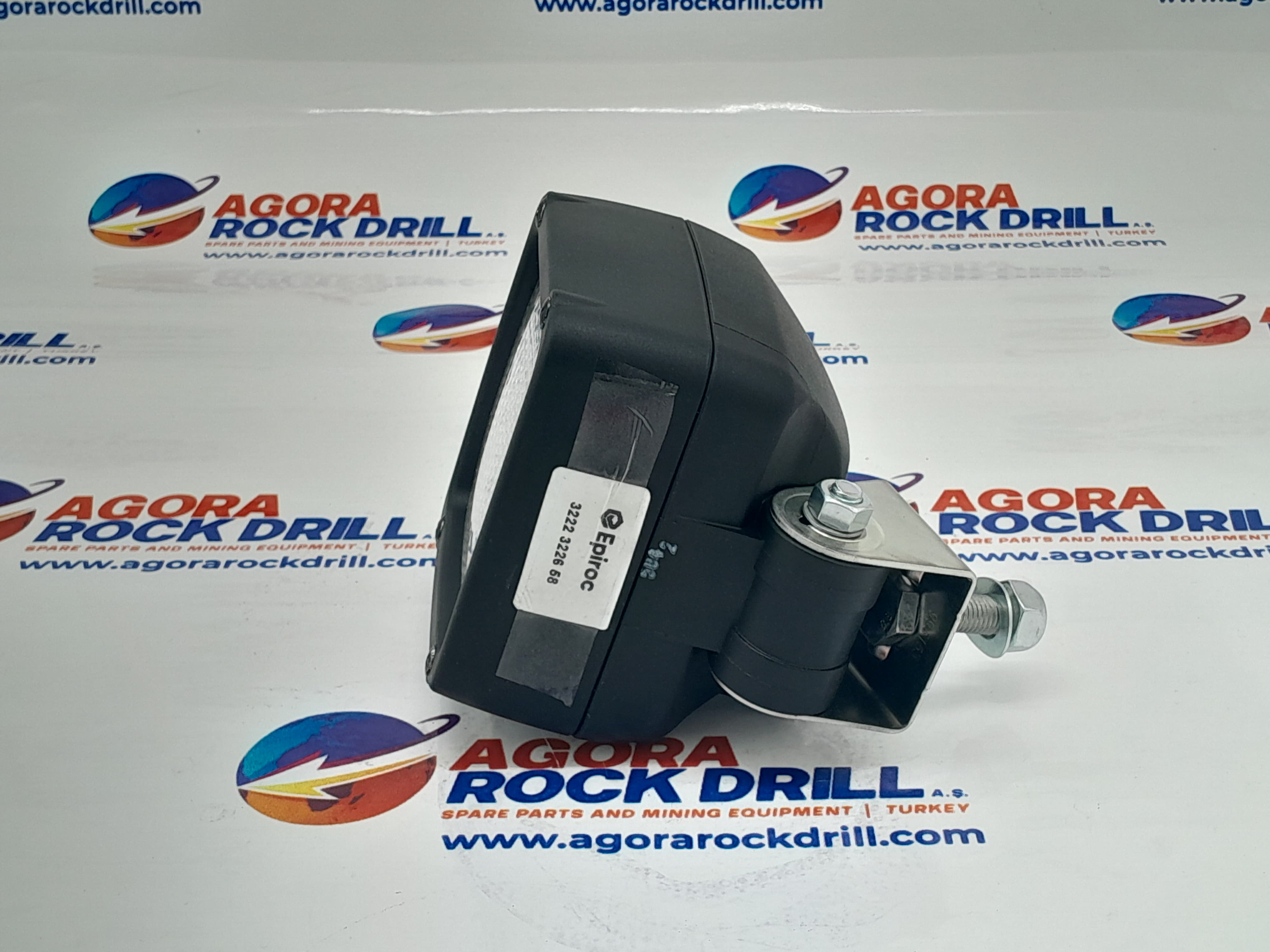 Epiroc - Atlas Copco - Headlight - 3222 3226 58 - 3222322658 - 3222-3226-58