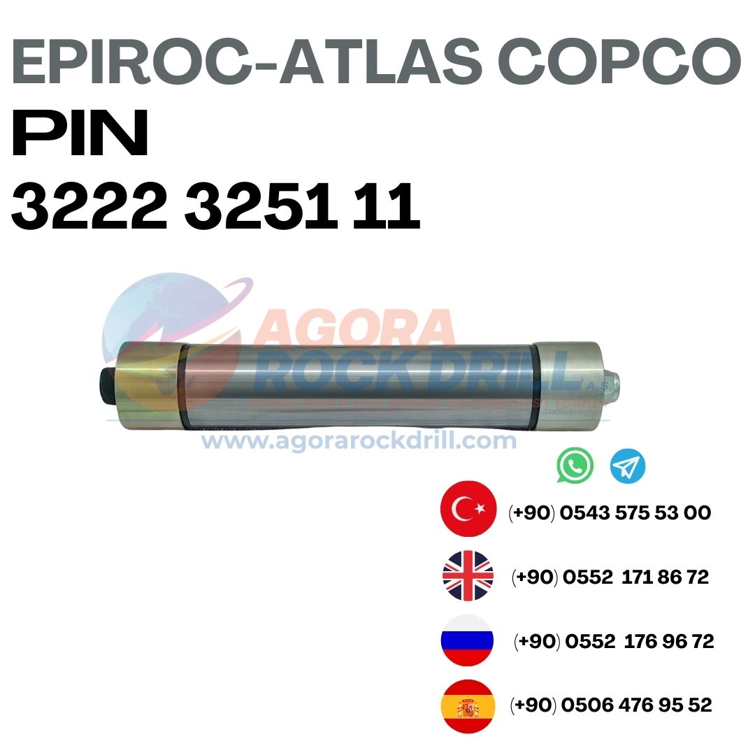 Epiroc - Atlas Copco - Pin - 3222 3251 11 - 3222325111 - 3222-3251-11 