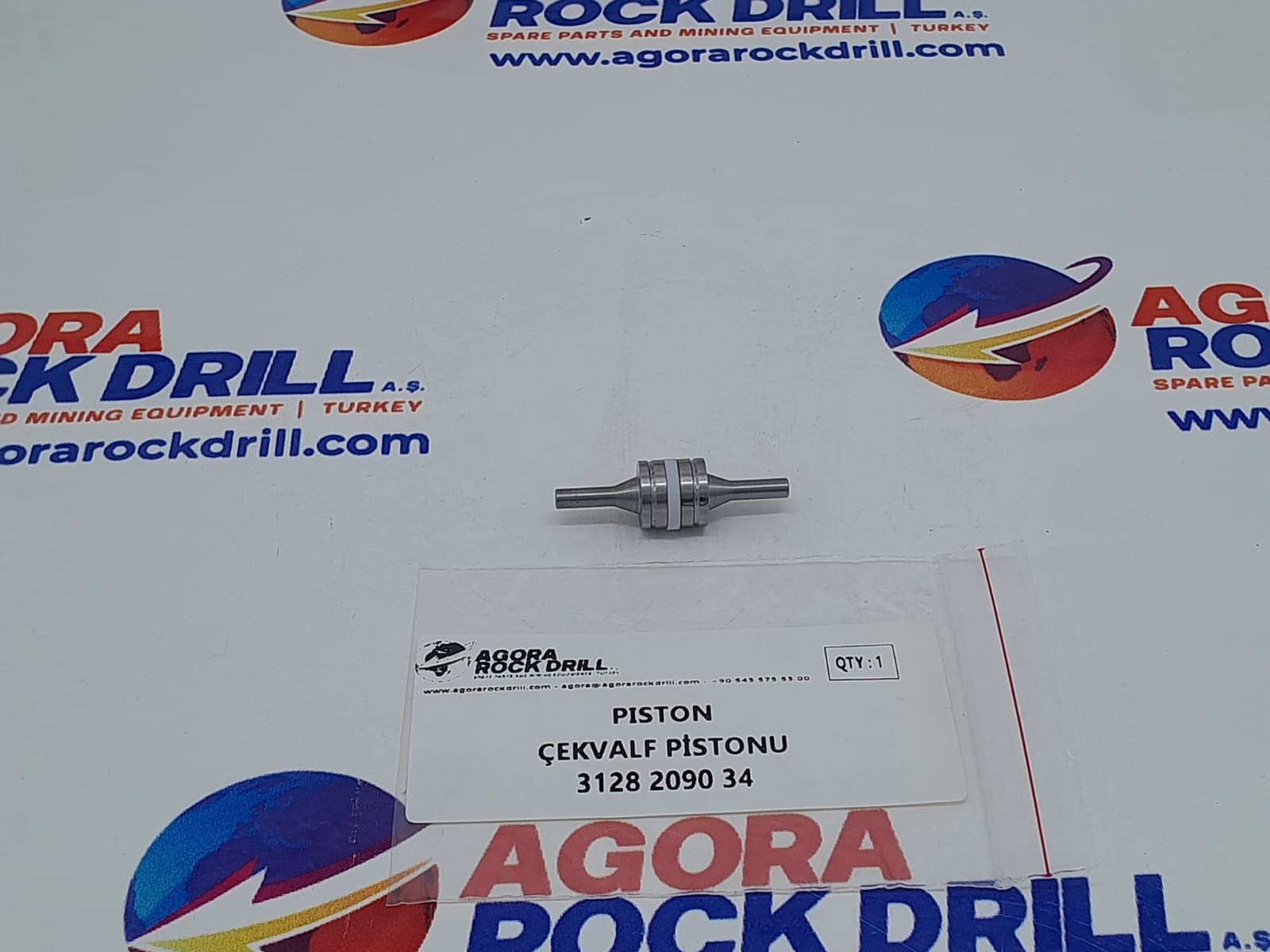 Epiroc - Atlas Copco - Piston - 3128 2090 34 - 3128209034 - 3128-2090-34