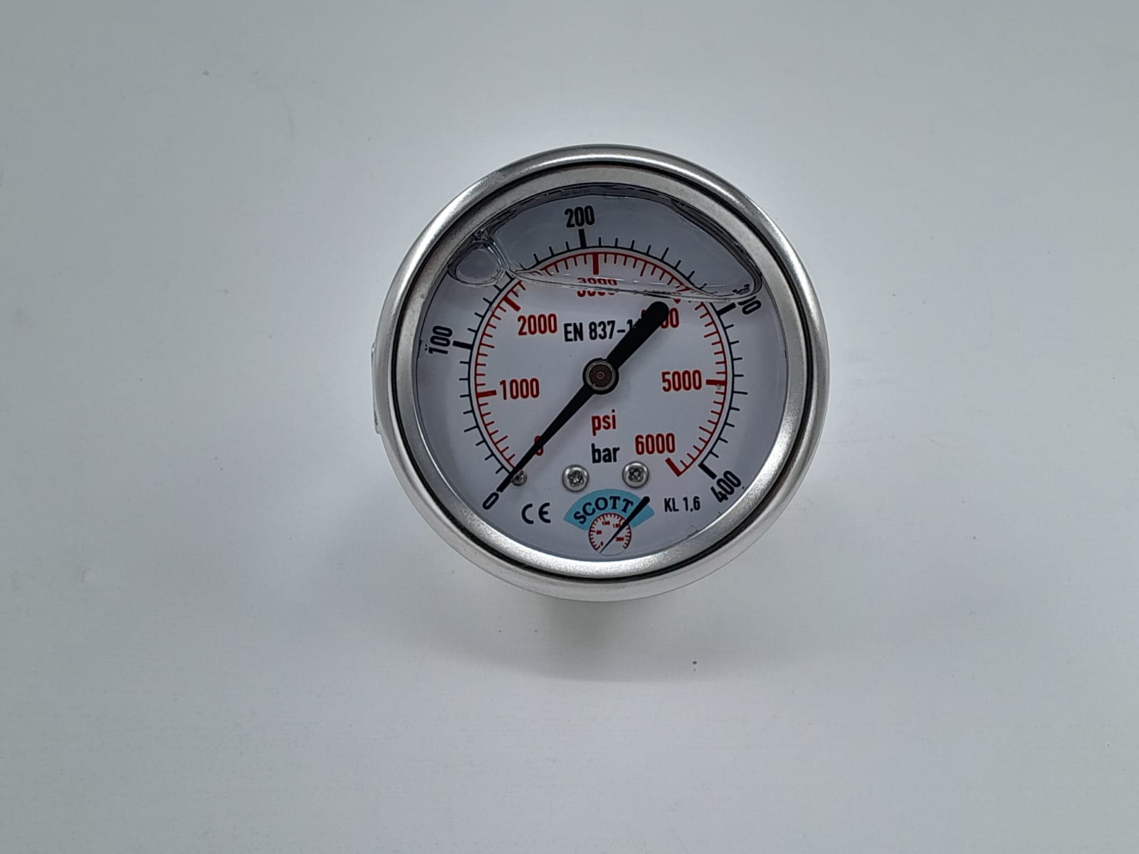Epiroc - Atlas Copco - Pressure Gauge - 3177 3147 00 - 3177314700 - 3177-3147-00 