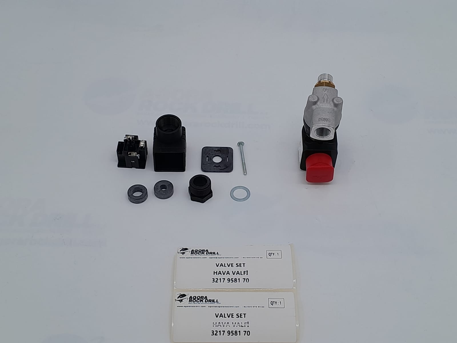Epiroc - Atlas Copco - Valve Set - 3217 9581 70 - 3217958170 - 3217-9581-70 