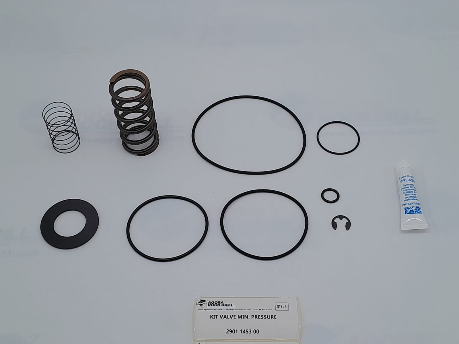 Epiroc - Atlas Copco - Kit Valve Min. Pressure - 2901 1453 00 - 2901145300 - 2901-1453-00