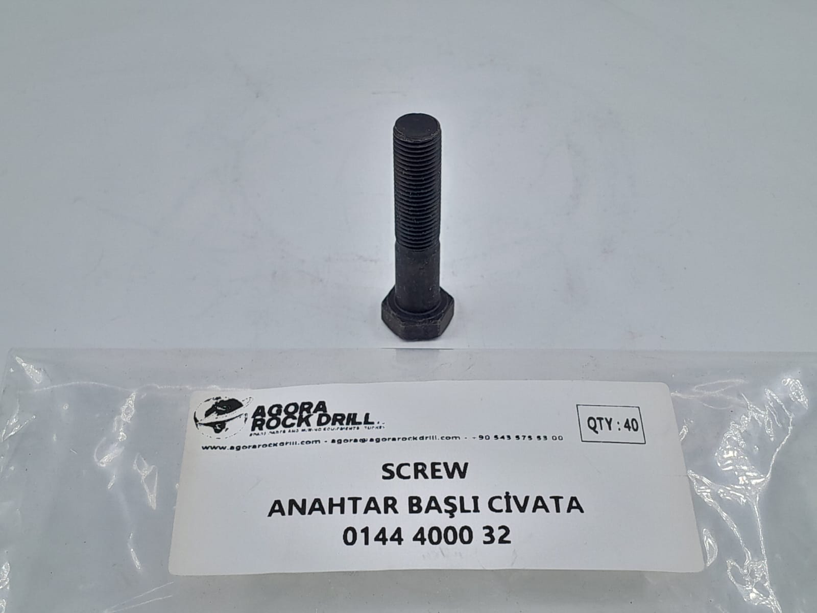 Epiroc - Atlas Copco - Screw, Hed Head - 0144 4000 32 - 0144400032 - 0144-4000-32