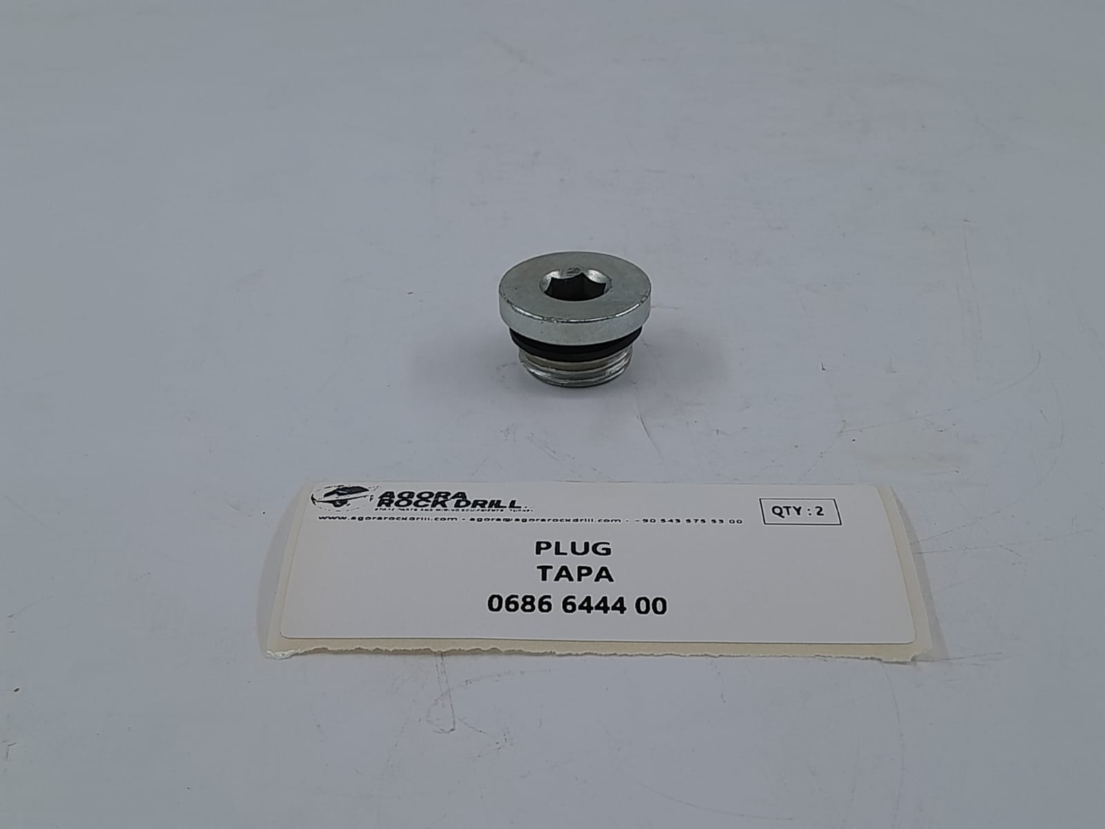 Epiroc - Atlas Copco - Plug - 0686 6444 00 - 0686644400 - 0686-6444-00 
