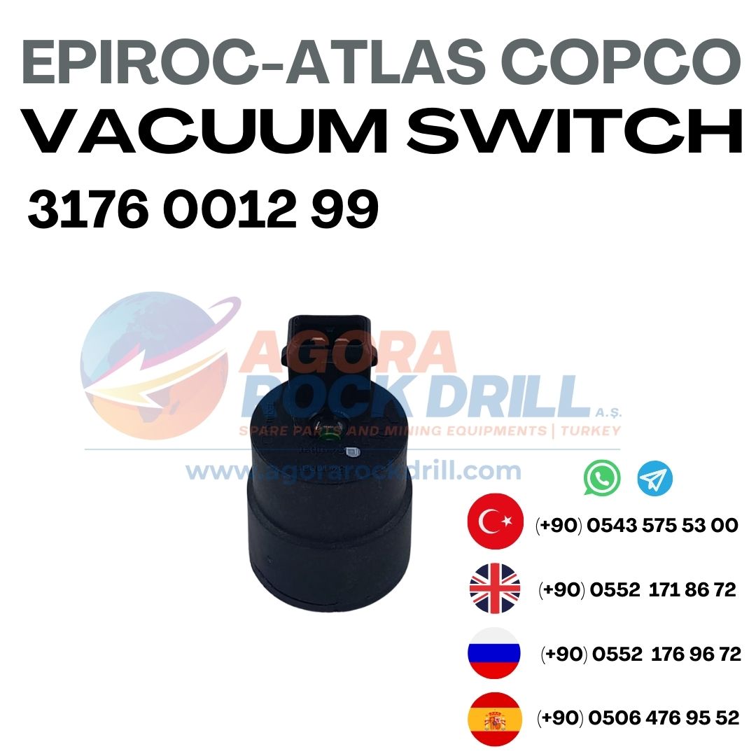 Epiroc - Atlas Copco - Vacuum Switch - 3176 0012 99 - 3176001299 - 3176-0012-99