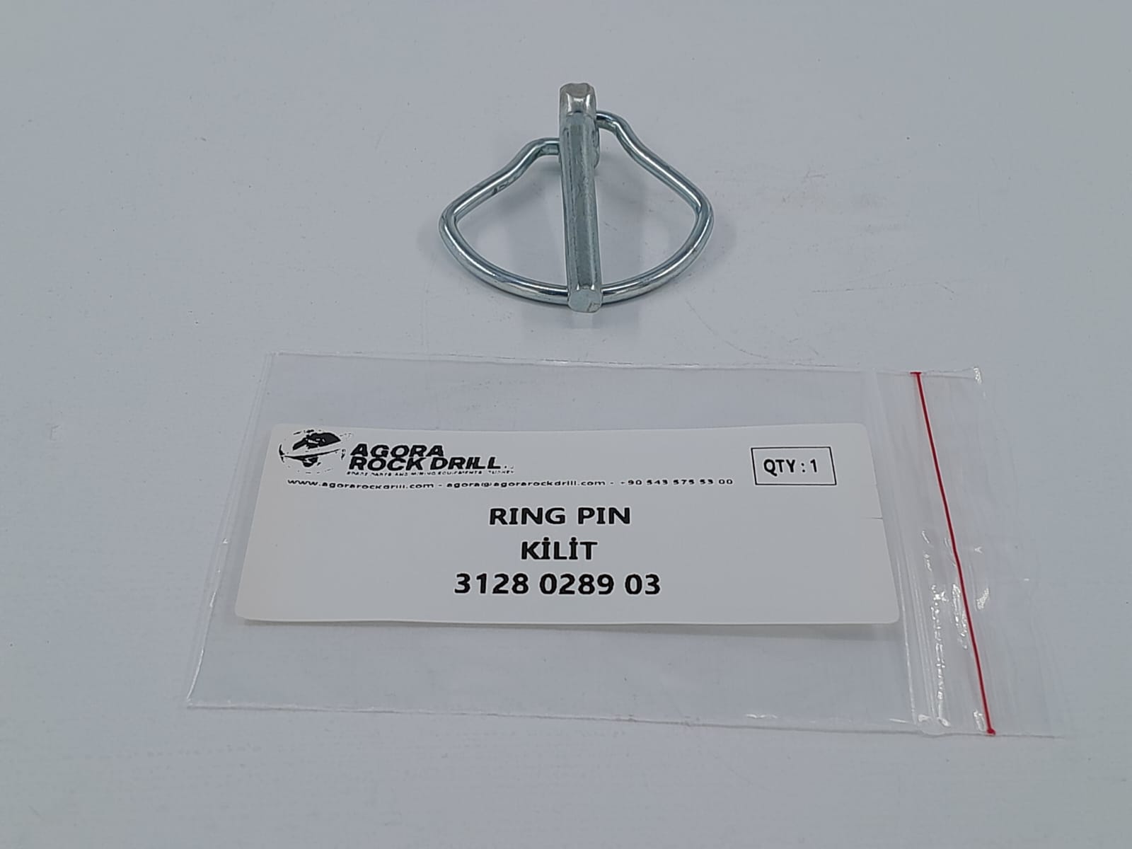 Epiroc - Atlas Copco - Ring Pin - 3128 0289 03 - 3128028903 - 3128-0289-03