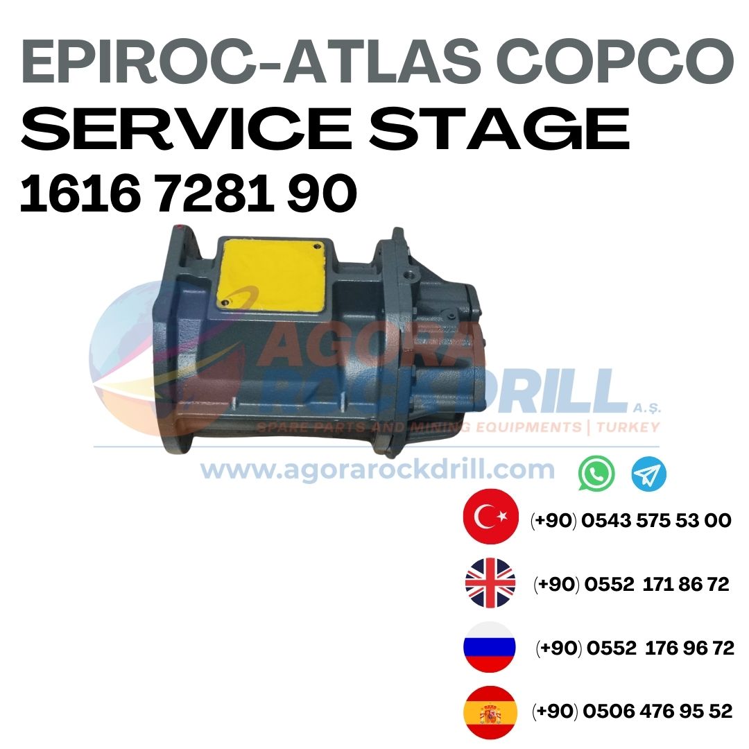 Epiroc - Atlas Copco - Service Stage - 1616 7281 90 - 1616728190 - 1616-7281-90 