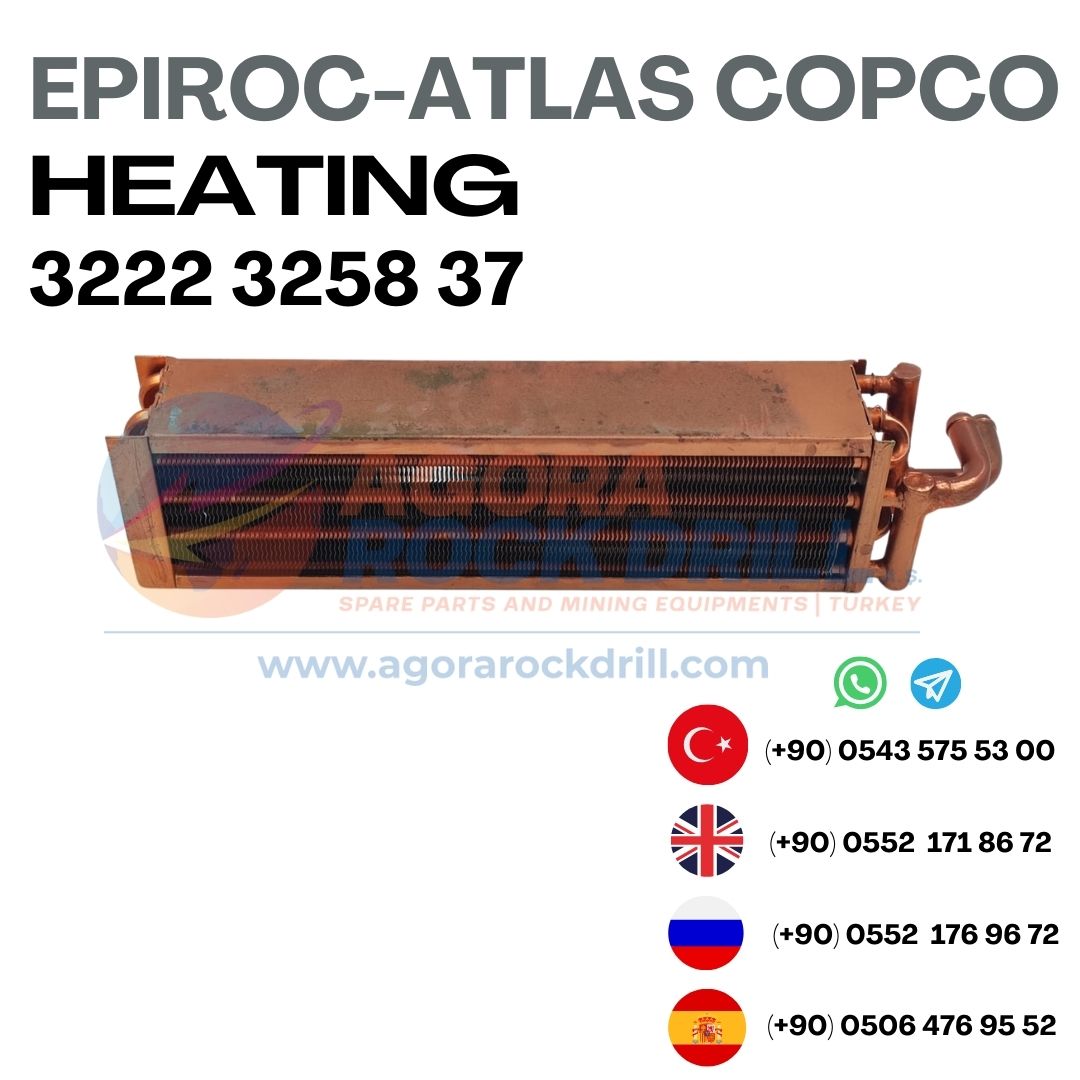 Epiroc - Atlas Copco - Heating - 3222 3258 37 - 3222325837 - 3222-3258-37 