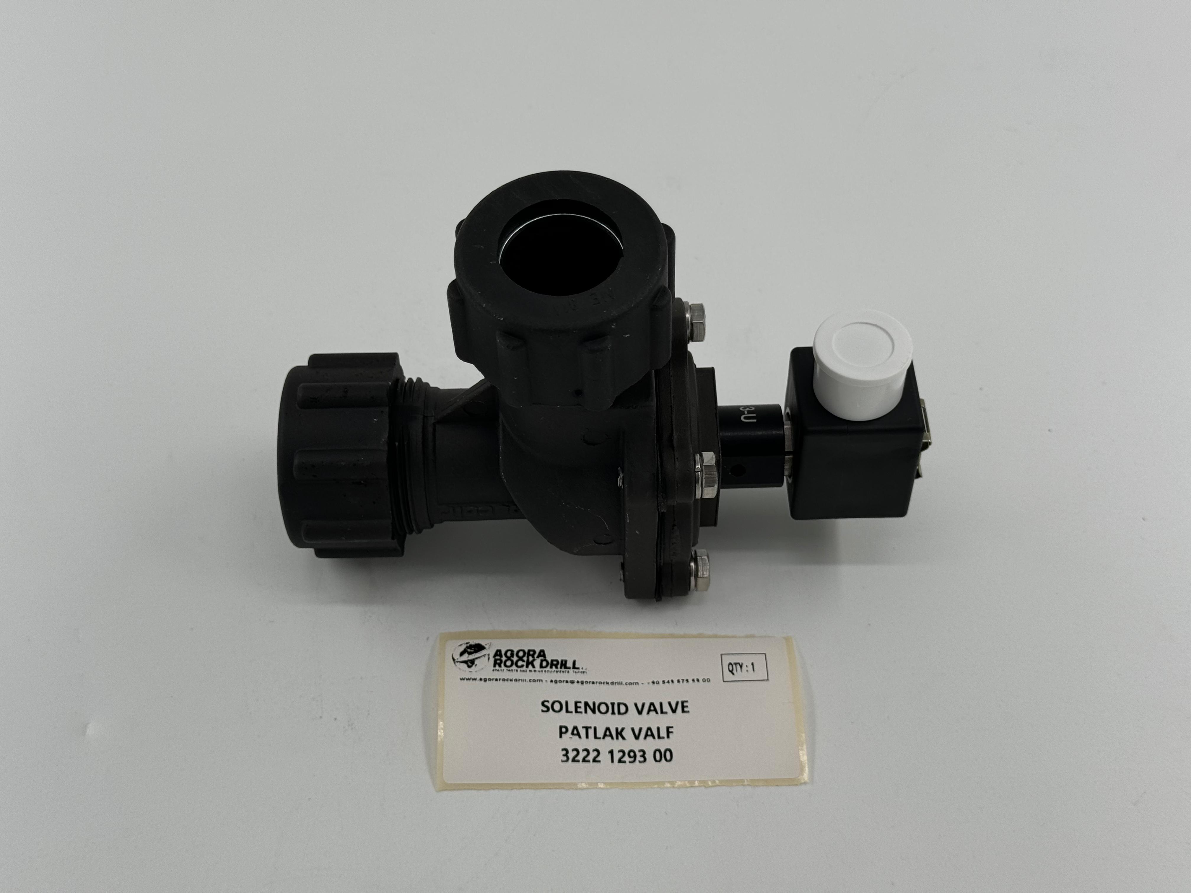 Epiroc - Atlas Copco - Solenoid Valve - 3222 1293 00 - 3222129300 - 3222-1293-00 