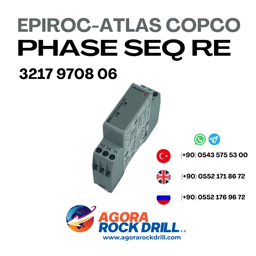 Epiroc - Atlas Copco - Phase Seq. Re - 3217 9708 06 - 3217970806 - 3217-9708-06 