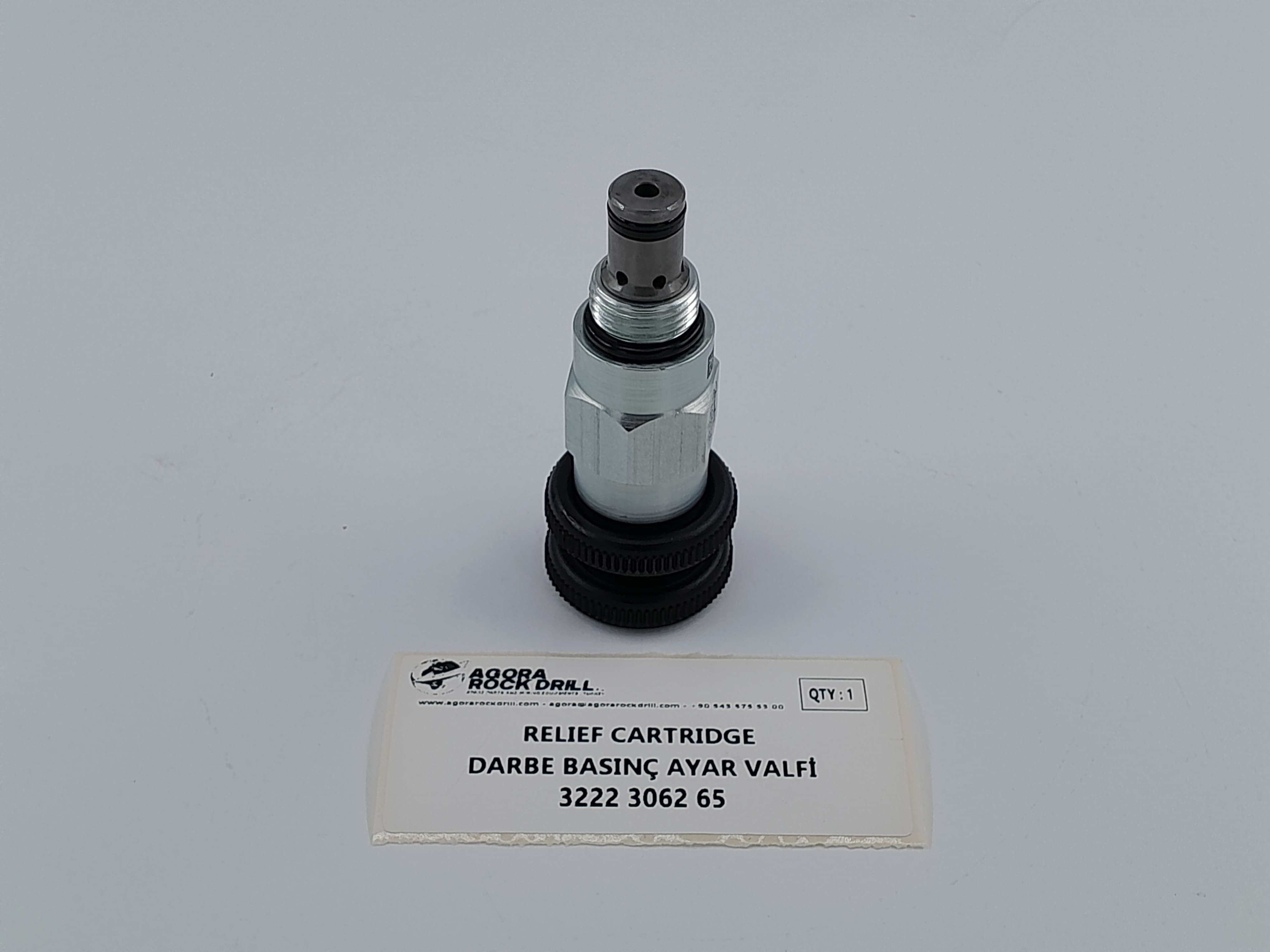 Epiroc - Atlas Copco - Relief Cartridge - 3222 3062 65 - 3222306265 - 3222-3062-65 