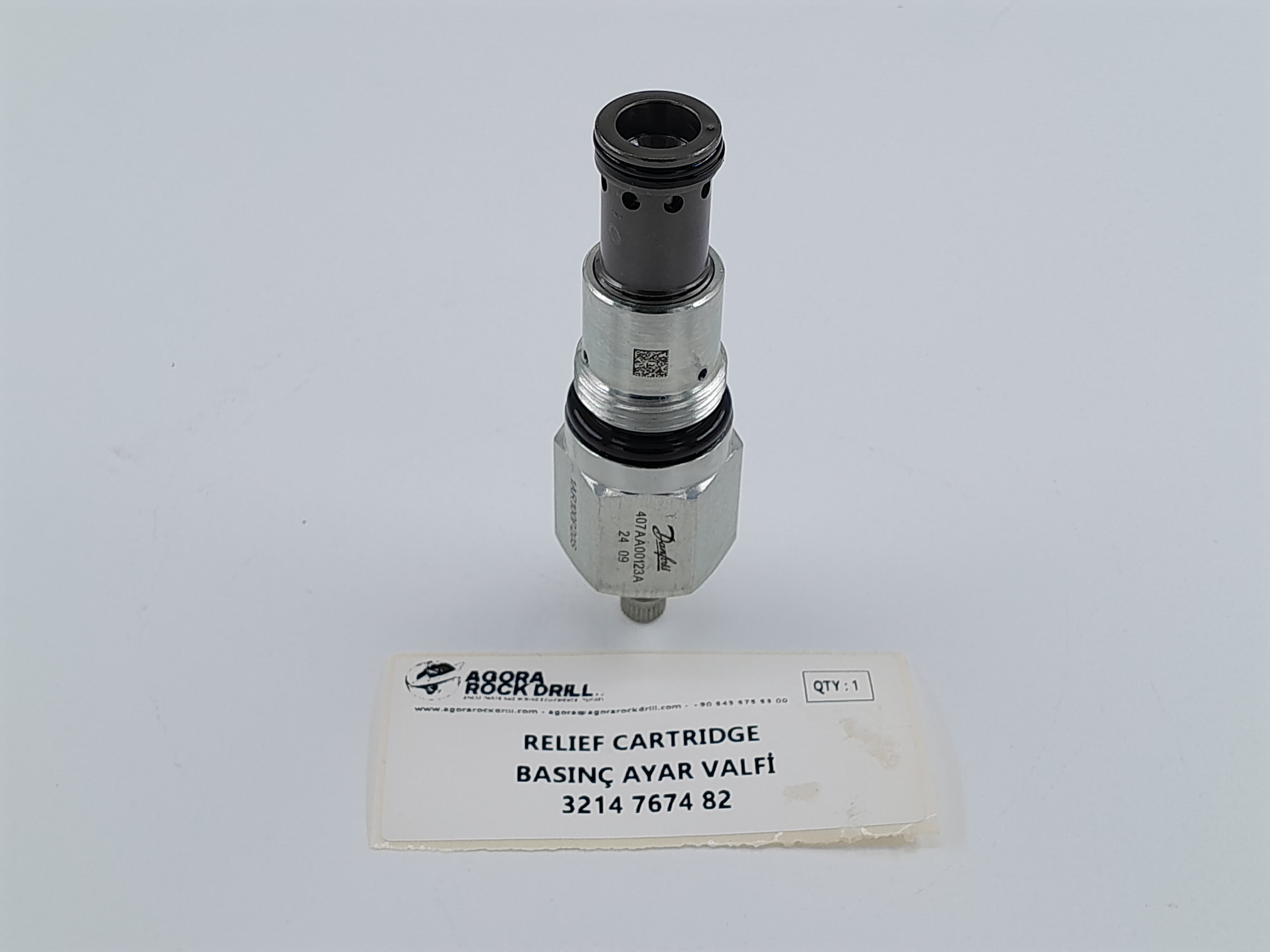 Epiroc - Atlas Copco - Relief Cartridge - 3214 7674 82 - 3214767482 - 3214-7674-82 