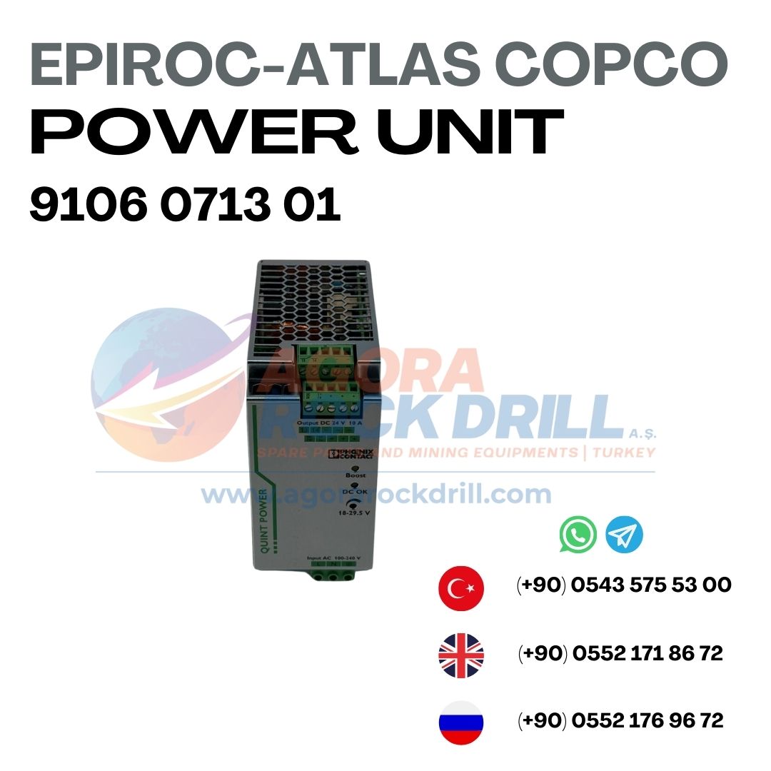 Epiroc - Atlas Copco - Power Unıt - 9106 0713 01 - 9106071301 - 9106-0713-01 
