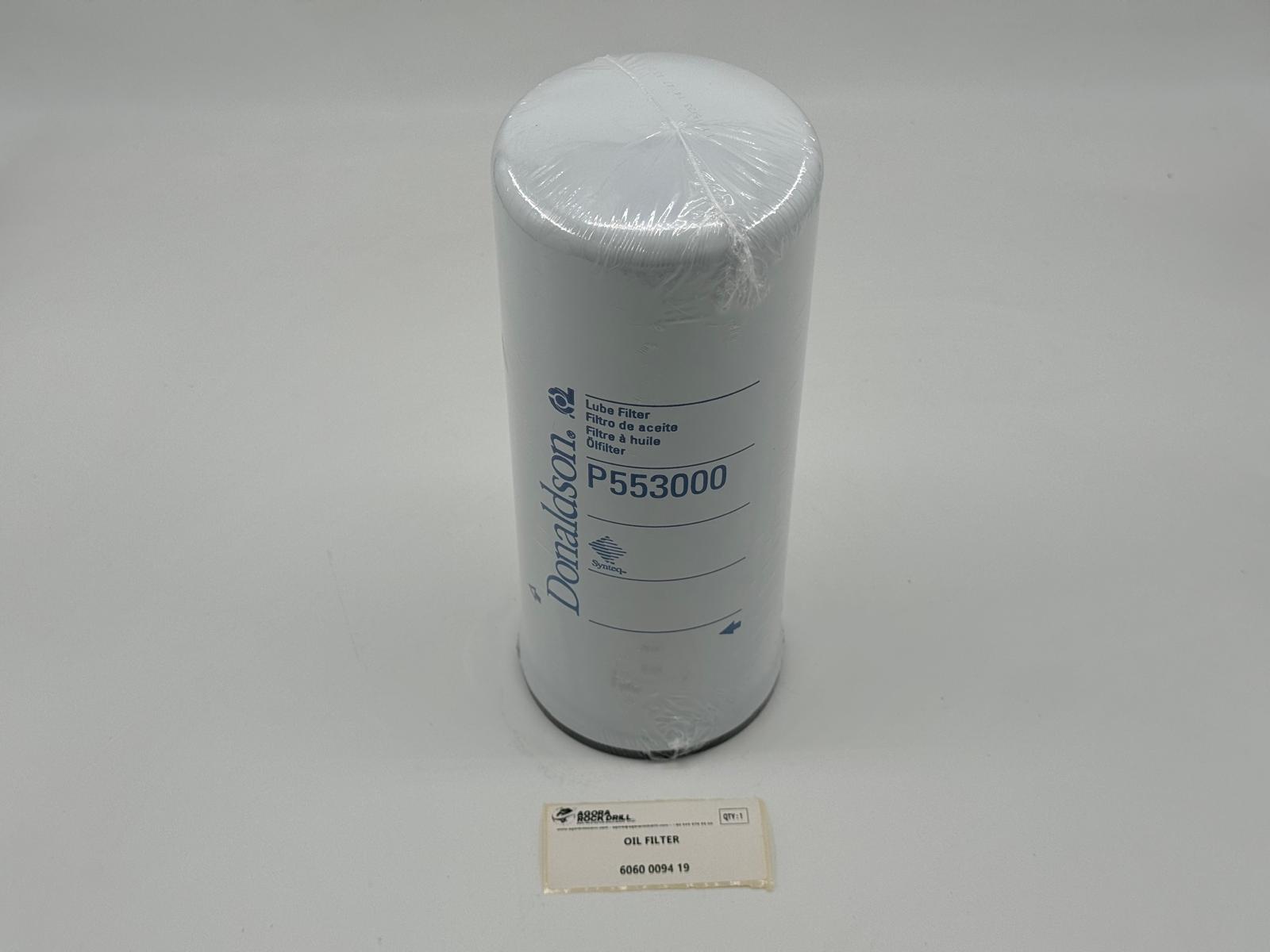 Epiroc - Atlas Copco - Oil Filter - 6060 0094 19 - 6060009419 - 6060-0094-19