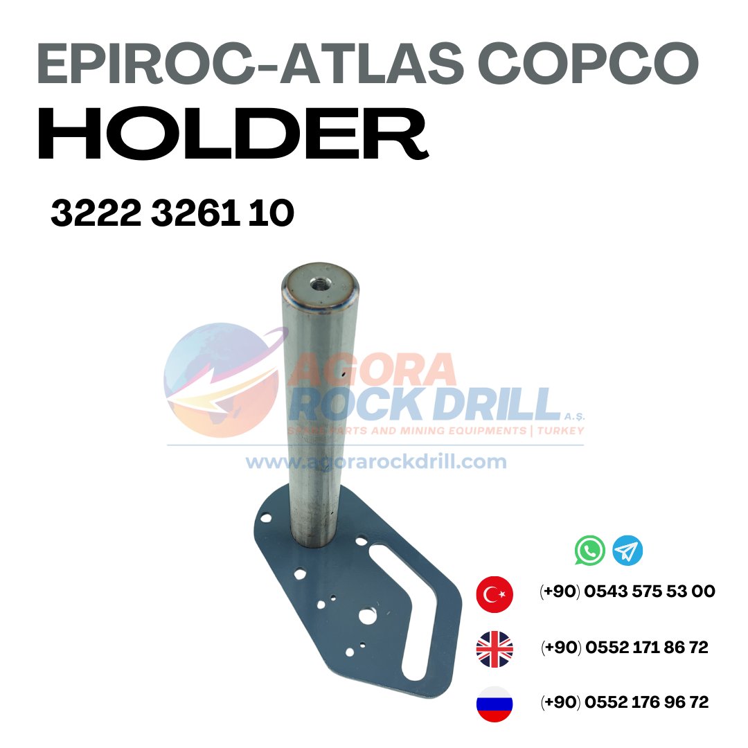 Epiroc - Atlas Copco - Holder - 3222 3261 10 - 3222326110 - 3222-3261-10 