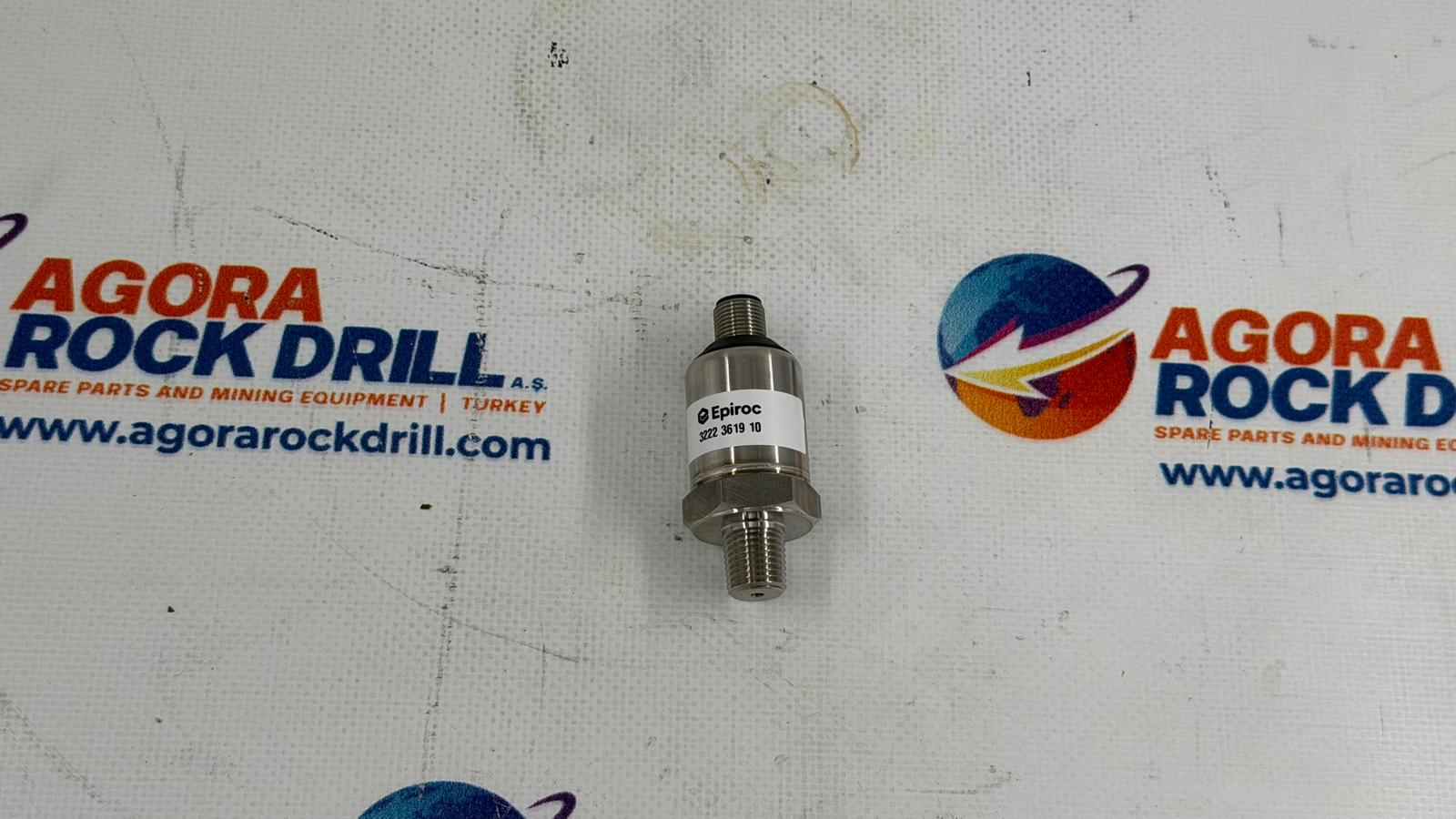 Epiroc - Atlas Copco - Pressure Transducer - 3222 3619 10 - 3222361910 - 3222-3619-10 