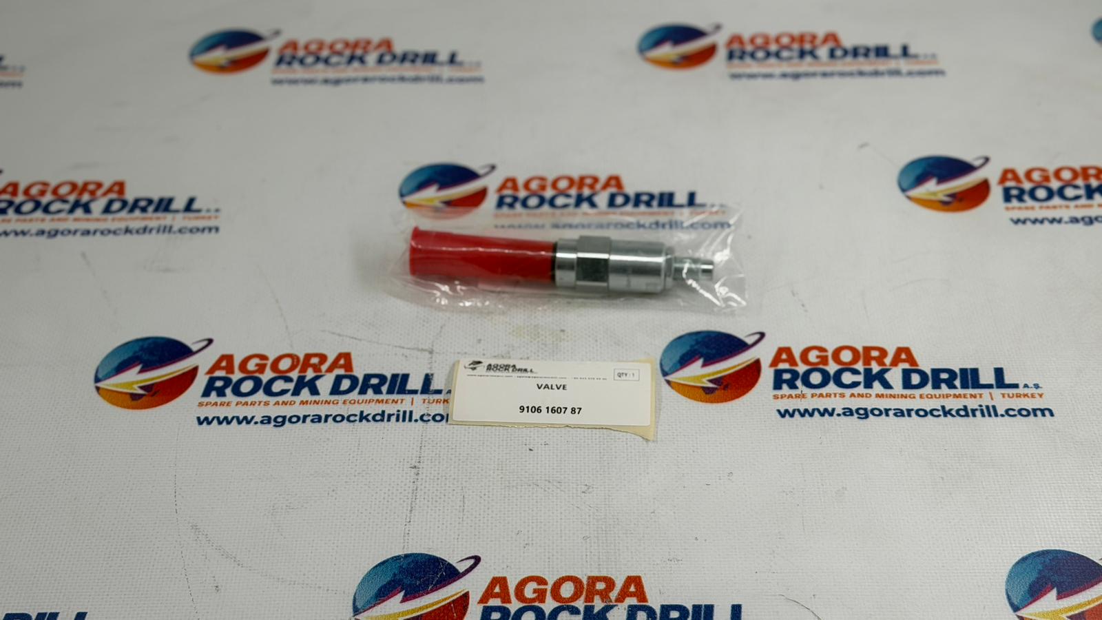Epiroc - Atlas Copco - Valve - 9106 1607 87 - 9106160787 - 9106-1607-87 