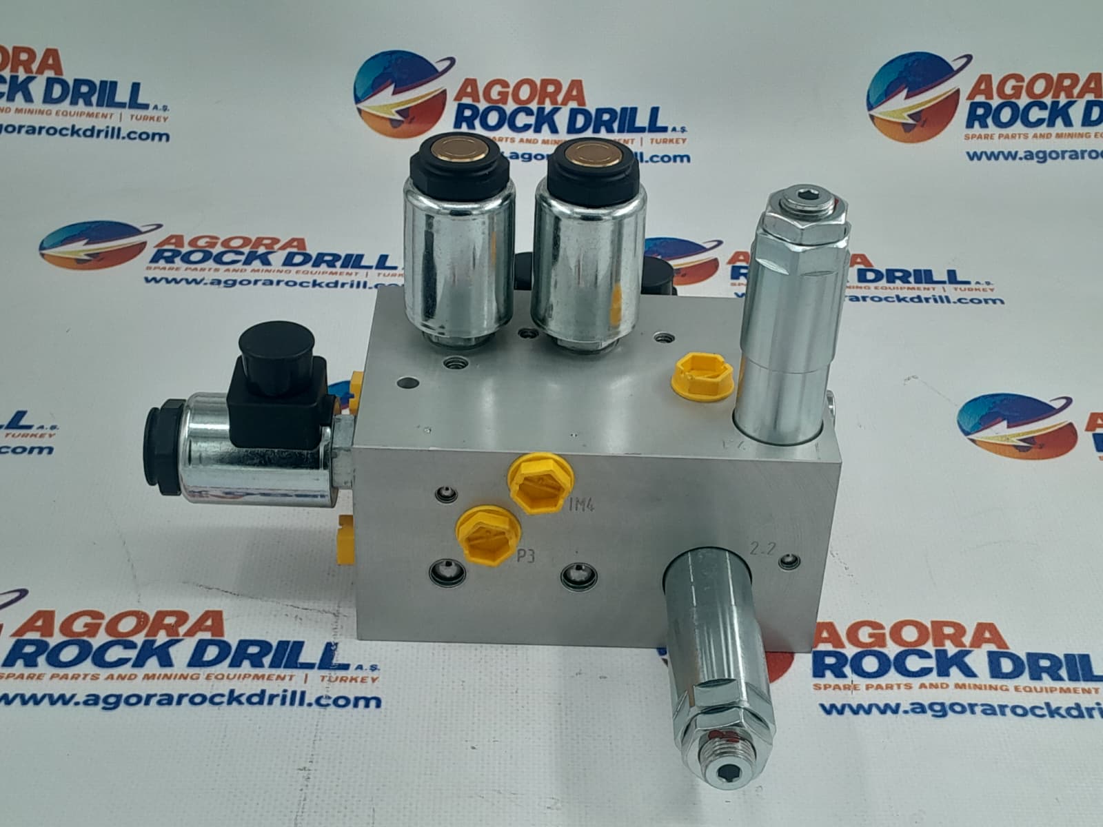 Epiroc - Atlas Copco - Valve Block - 3222 3332 74 - 3222333274 - 3222-3332-74