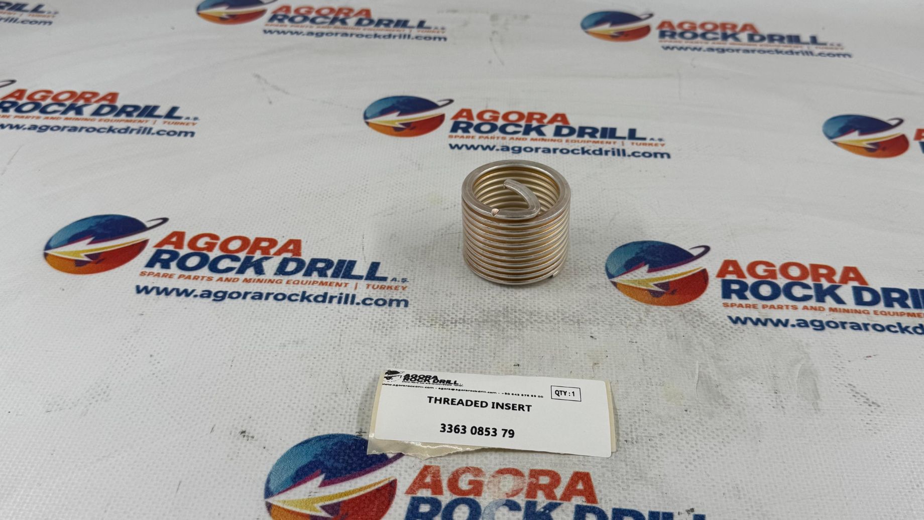 Epiroc - Atlas Copco - Threaded İnsert - 3363 0853 79 - 3363085379 - 3363-0853-79 