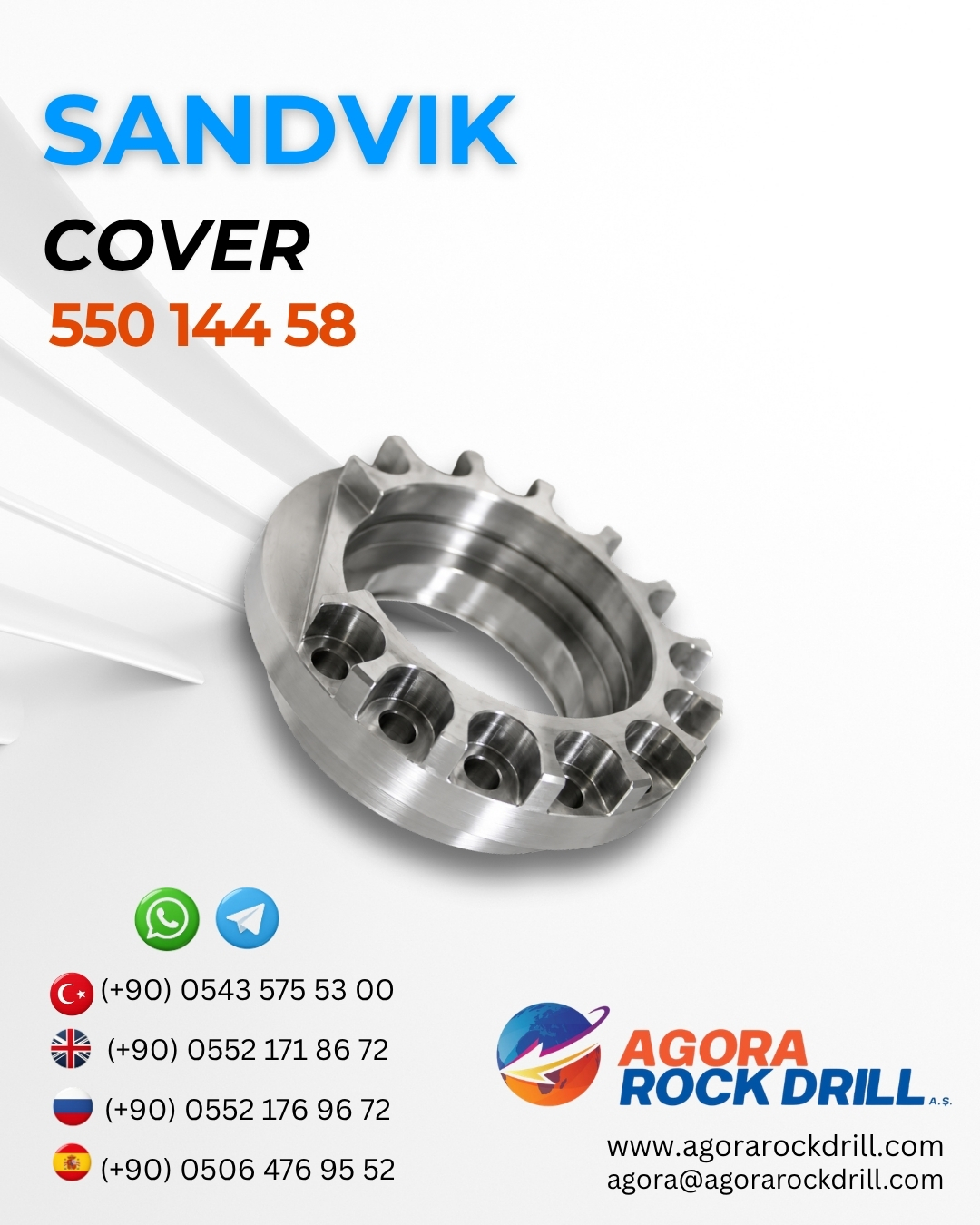 Sandvik - Cover - 550 144 58 - 55014458