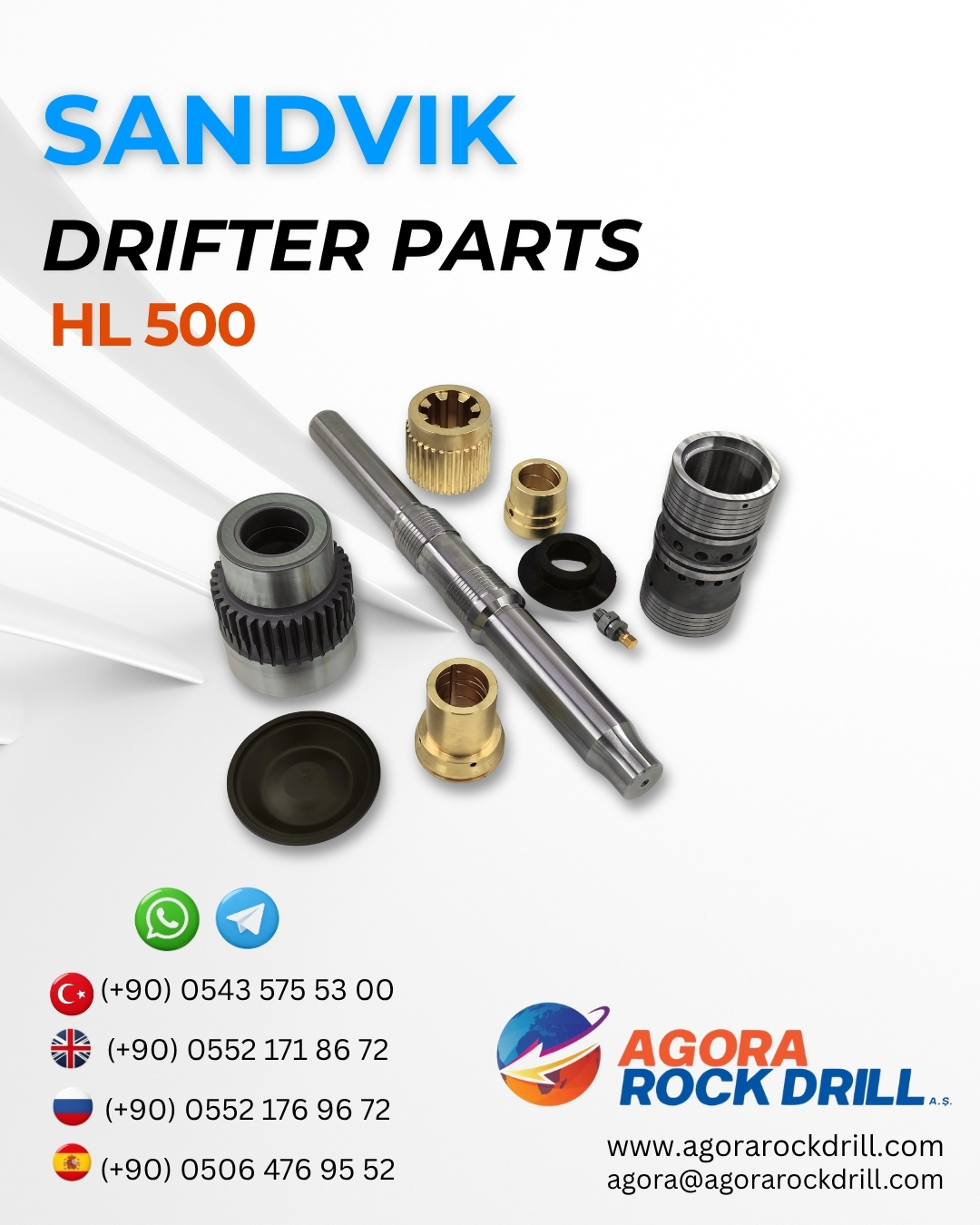Sandvik - Drifter Parts - HL 500 - HL500