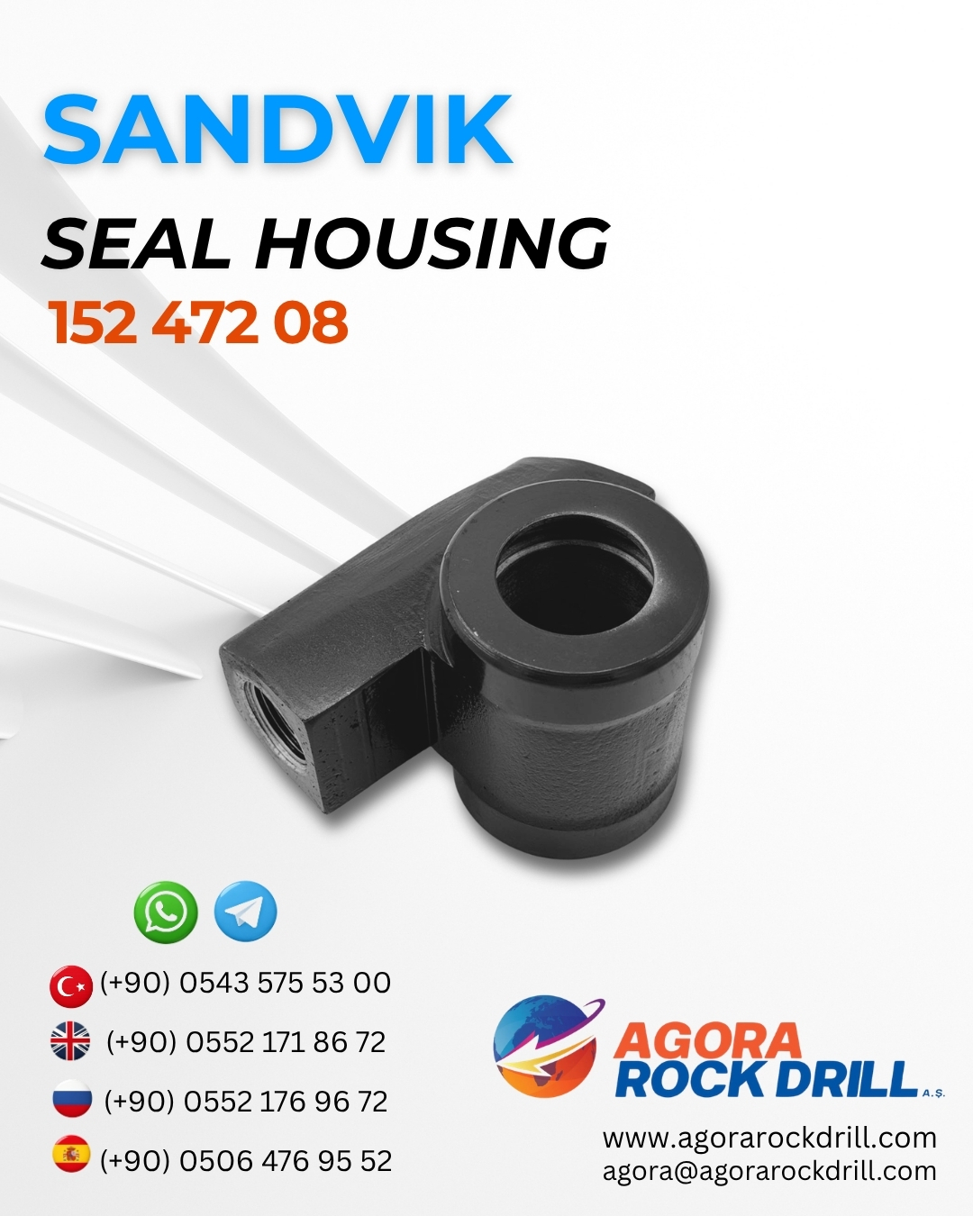 Sandvik - Seal Housing - 152 472 08 - 15247208