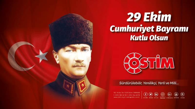 29 Ekim Cumhuriyet Bayramı Kutlu Olsun