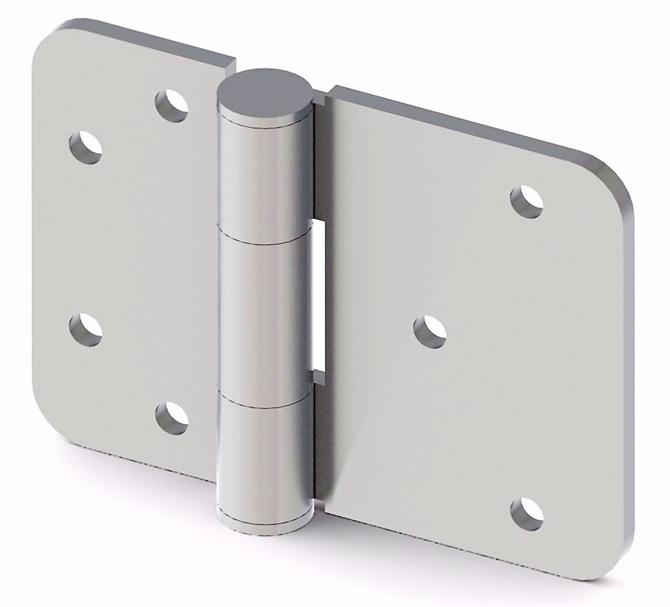 Stainless Door Hinge 110x80x4 mm