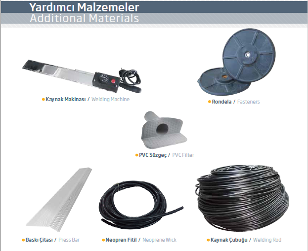 Yardımcı Malzemeler