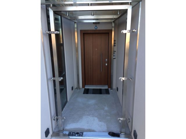 PASLANMAZ ÇELİK PASLANMAZ MARKİZ CANOPY SAÇAK