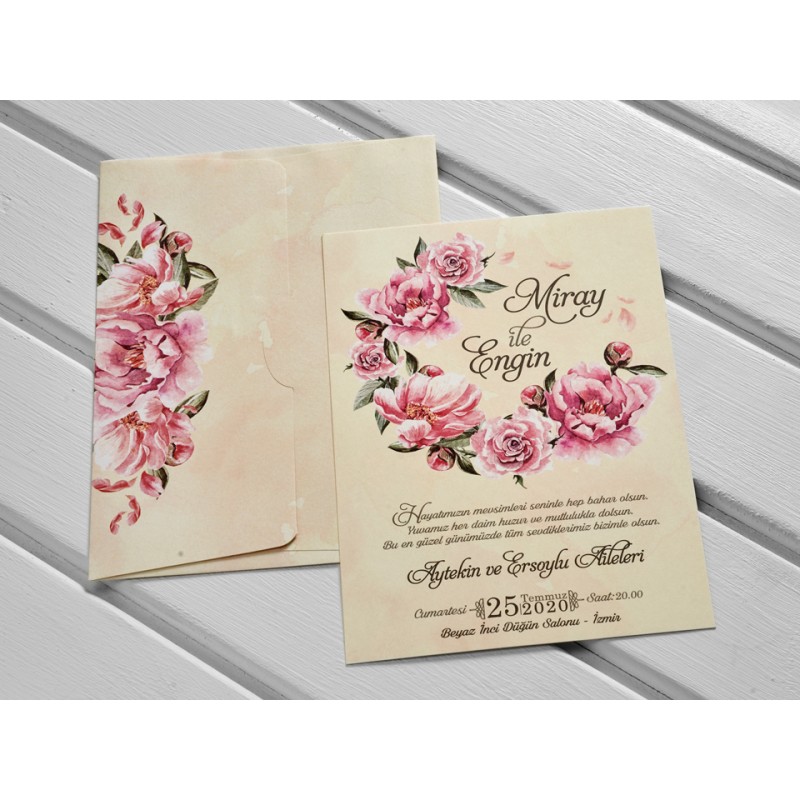 İklim Düğün Davetiyesi