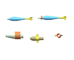 Havan ve top mermileri için Güdüm Kiti Tasarımı