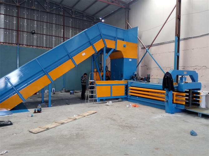 LKP 90 TON KAĞIT, LAYLON, PET ATIK PAKETLEME PRESİ