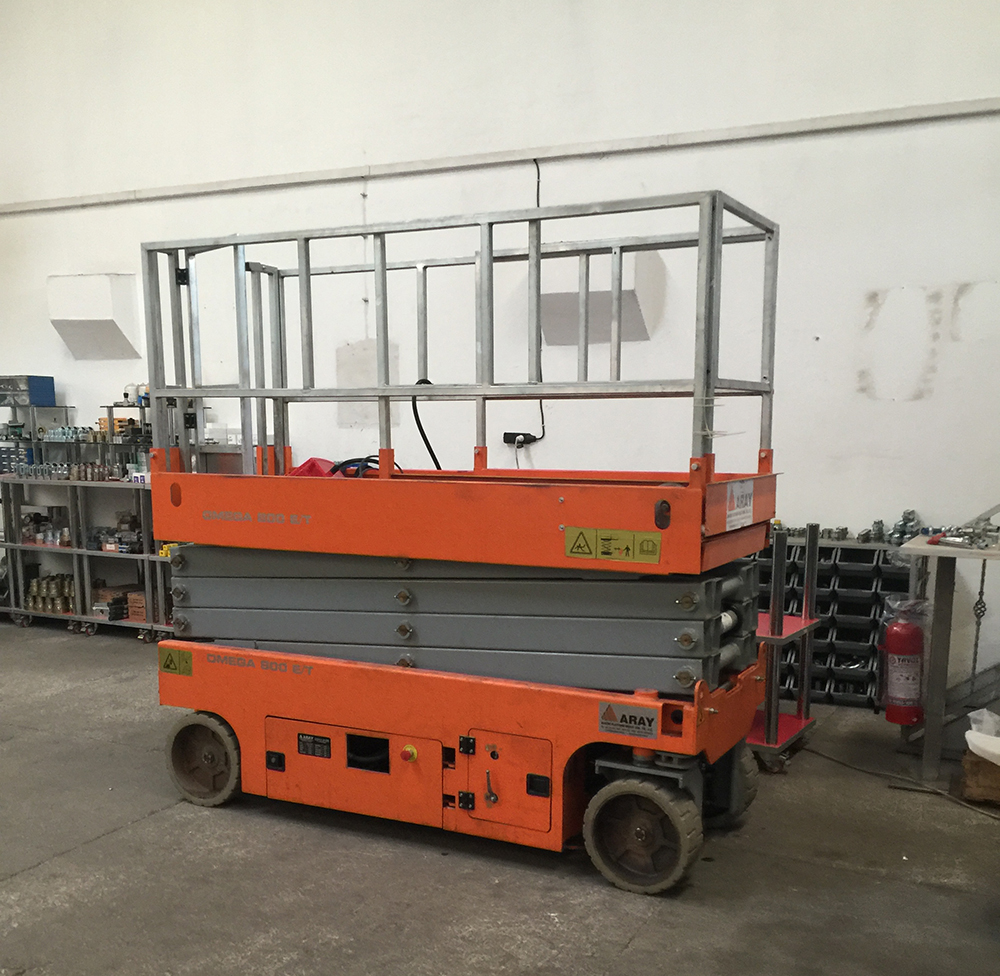 HİDROLİK MANLİFT YAPIMI - 10mt