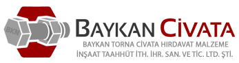 Baykan Cıvata Hırdavat Malz.İnş.Taah.İth.İhr.San. Ve Tic.Ltd.Şti.