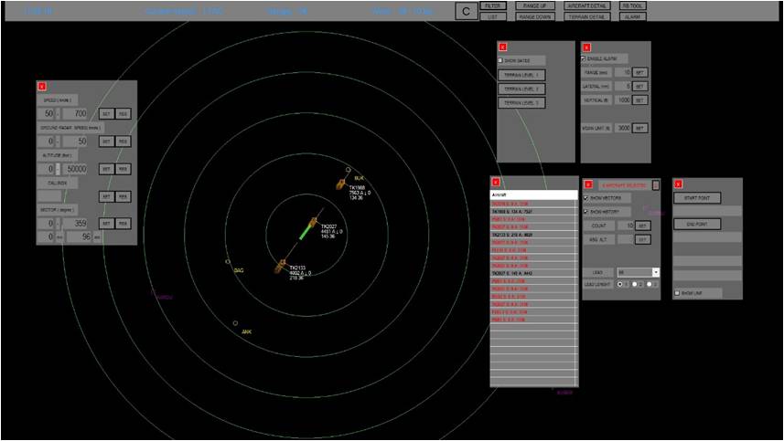 ATC Radar Simulator