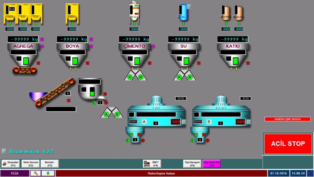 Beton Santrali Otomasyonu