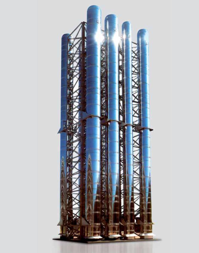 Paslanmaz Doğalgaz Bacası