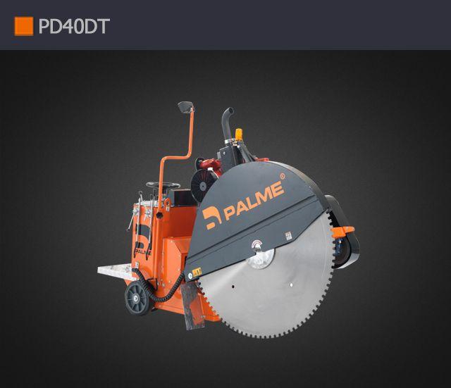 Asphalt Concrete Cutting Machine PD40DT with Operator Seat