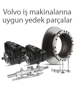 Volvo iş makinalarına uygun yedek parçalar