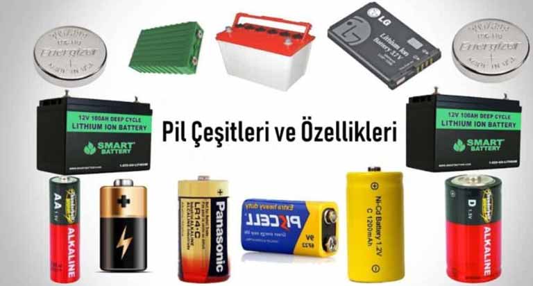 Pil ve Batarya Çeşitleri