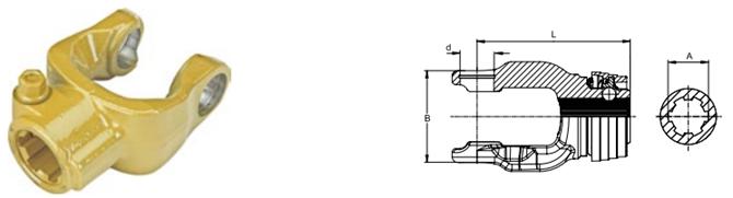 Drive Shafts Components Special Yokes