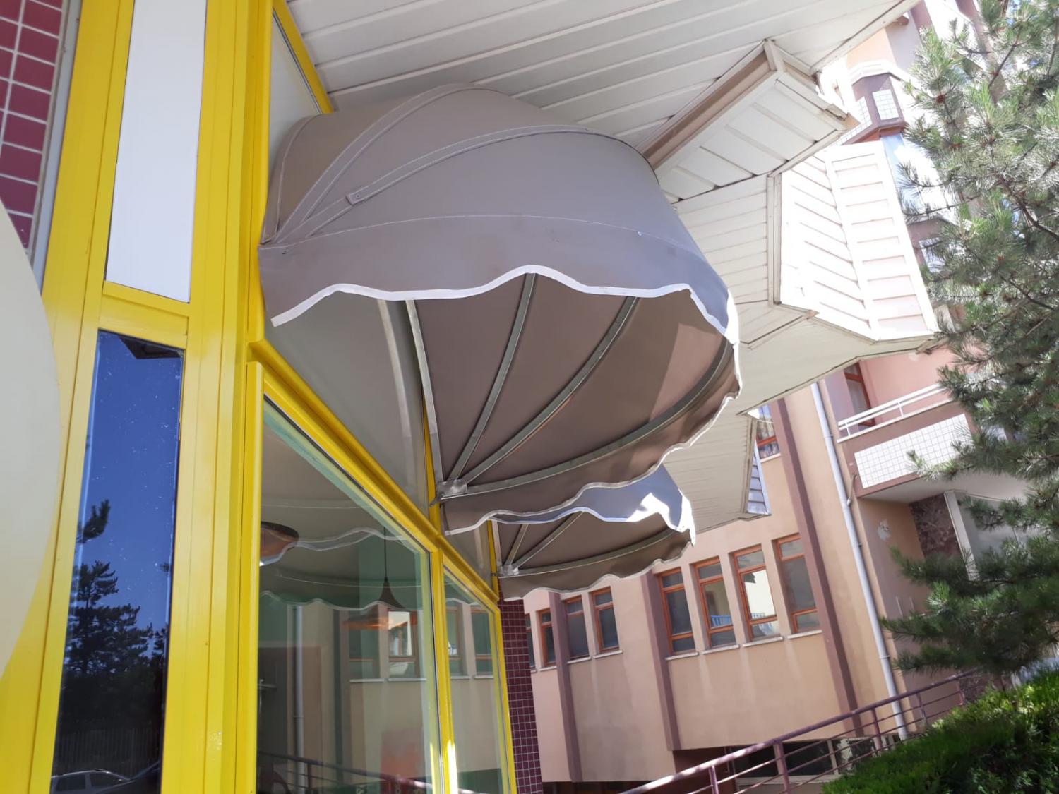 Indoor and Outdoor Fixed Awnings