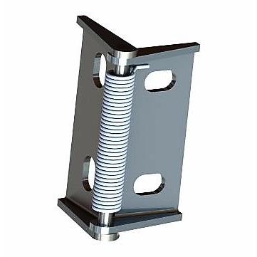 Stainless Spring Leaf Hinge 50x55x2 mm