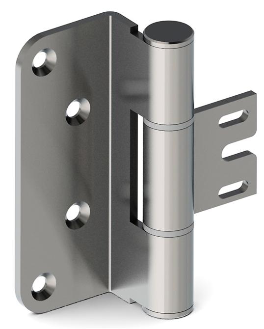 Sac Kasa Ahşap Kapı Menteşesi 75x96x3 mm