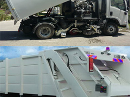 HYDRAULIC CYLINDERS OF ON VEHICLE EQUIPMENT, WASTE TRUCKS, FIRE VEHICLES, ROAD SWEEPER VEHICLES
