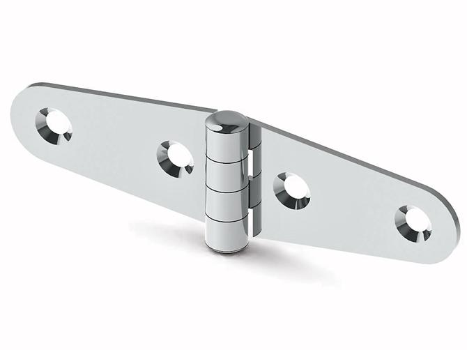Stainless Leaf Hinge 92x25x1.5 mm